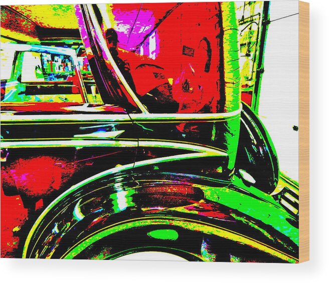 Bahre Car Show Wood Print featuring the photograph Bahre Car Show II 26 by George Ramos