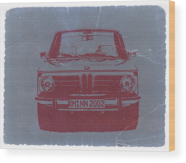 Bmw 2002 Wood Print featuring the photograph Bmw 2002 by Naxart Studio