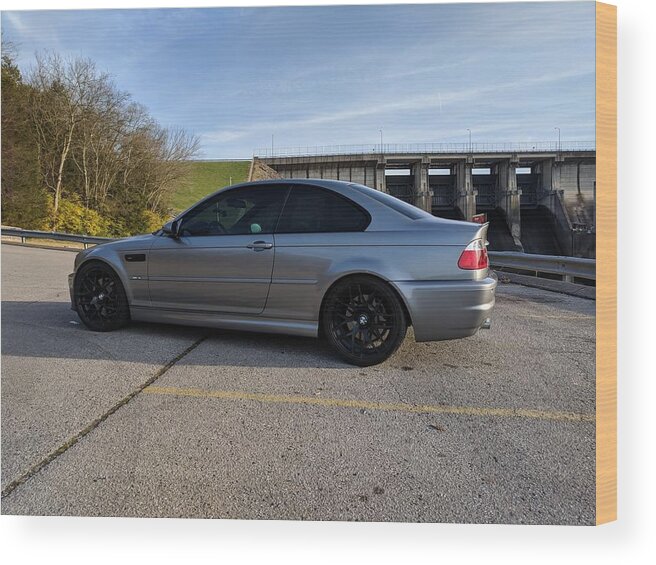 Bmw M3 Coupe Wood Print featuring the photograph BMW M3 Coupe by Jackie Russo