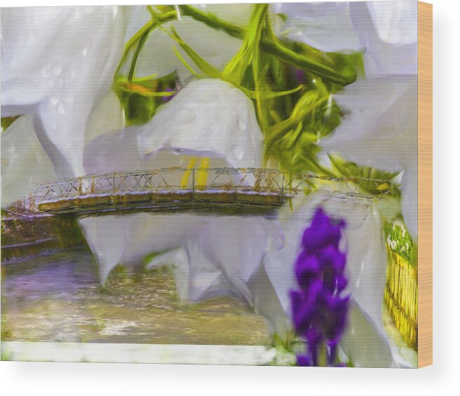 Bridge Flower Wood Print featuring the photograph Bridge flower. by Leif Sohlman
