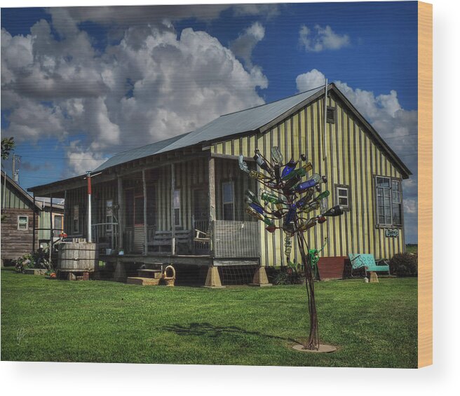 Shack Up Inn Wood Print featuring the photograph Clarksdale - Shack Up Inn 003 by Lance Vaughn