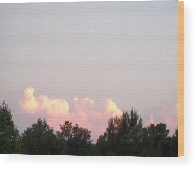  Wood Print featuring the photograph Cloud 99 by Robin Coaker