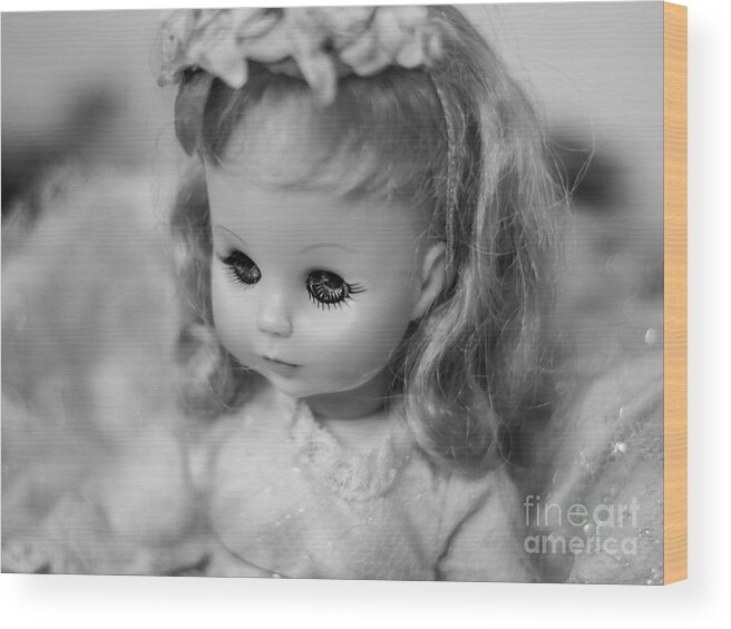 Doll Wood Print featuring the photograph Doll 21 by Robert Yaeger