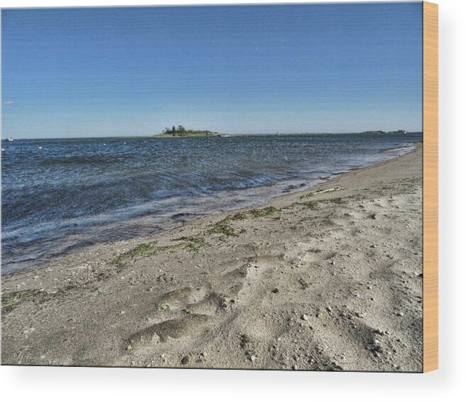 Beach Wood Print featuring the photograph Florance Beach by Mikki Cucuzzo