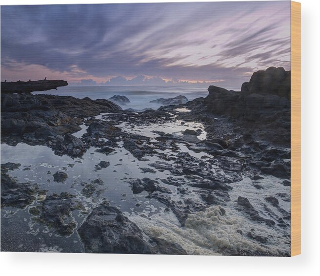 Ocean Wood Print featuring the photograph Gateway to a Dream by HW Kateley