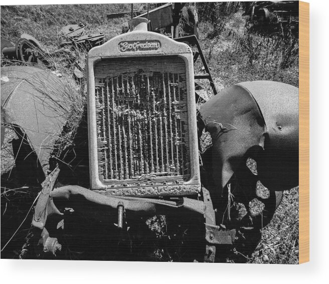 California Wood Print featuring the photograph Gotfredson Truck by Pamela Newcomb