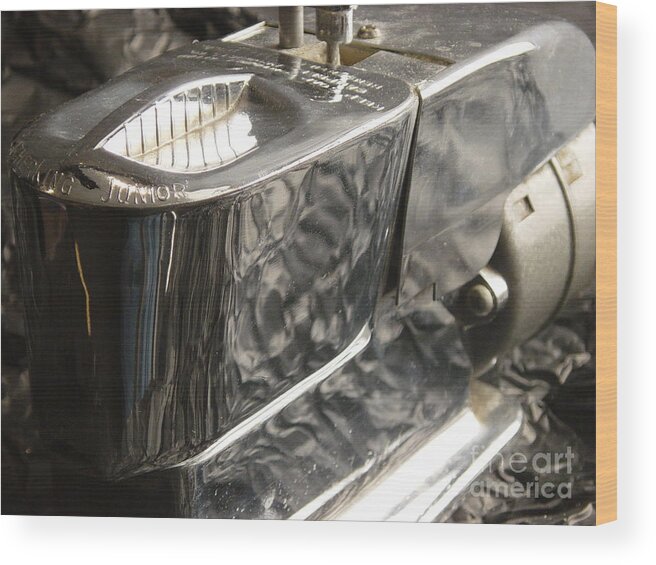 Barber Wood Print featuring the photograph Hot Lather Shave Cream Dispenser by Jason Freedman