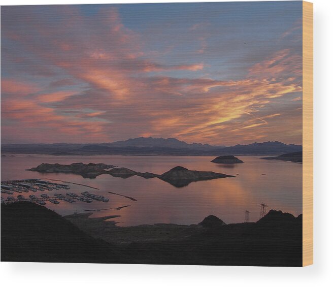 Lake Wood Print featuring the photograph Lake Mead by Carl Moore
