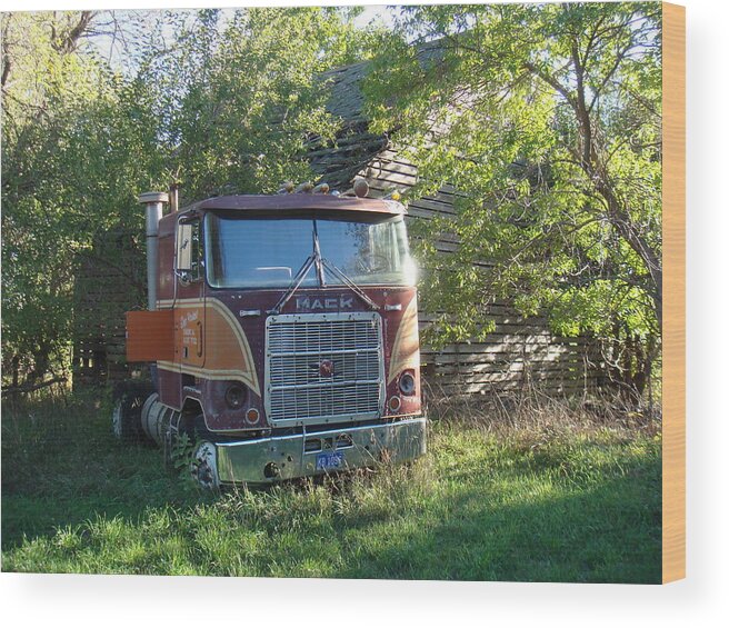 Mack Wood Print featuring the photograph Last Ride by Bonfire Photography