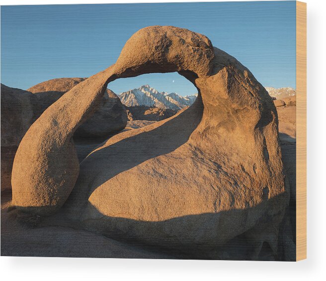 Mobius Arch Wood Print featuring the photograph Mind Bender by Dustin LeFevre