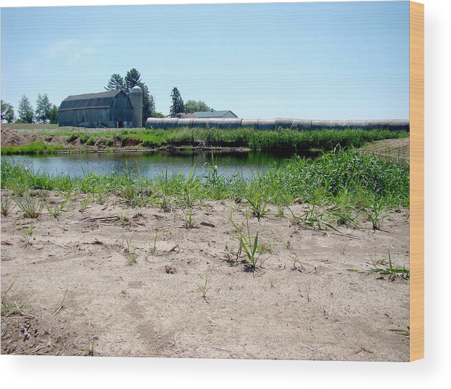 Landscape Wood Print featuring the photograph My Happy Place by Todd Zabel