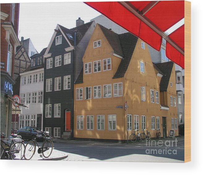 Copenhagen Wood Print featuring the photograph Old Copenhagen by Erik Falkensteen