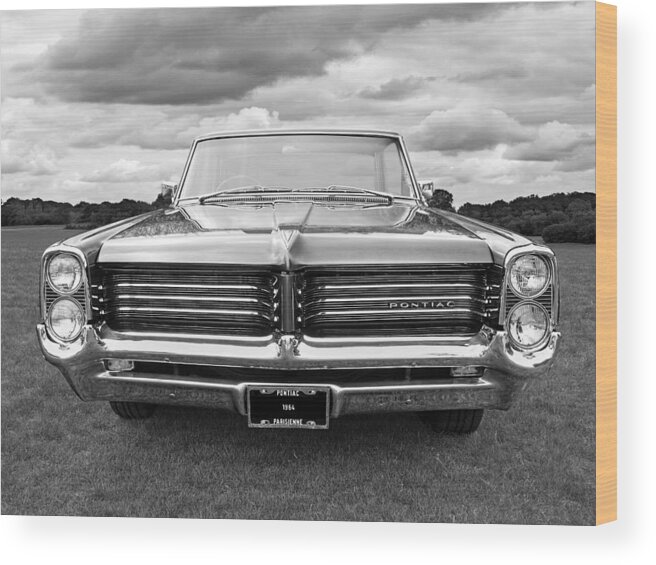 Pontiac Wood Print featuring the photograph Pontiac Parisienne 1964 by Gill Billington