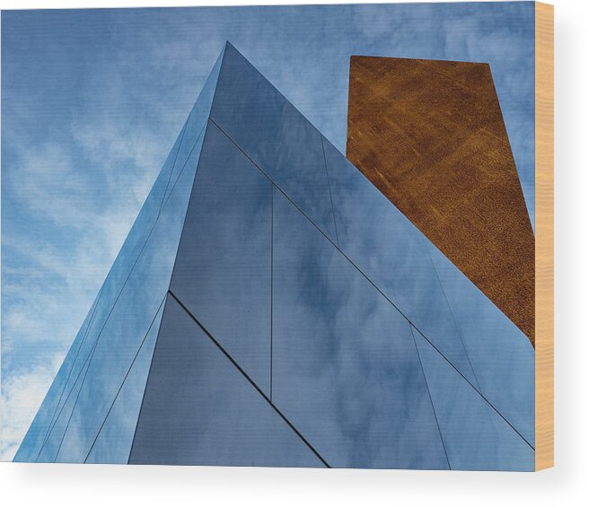 Photography Wood Print featuring the photograph Sky Line by Paul Wear