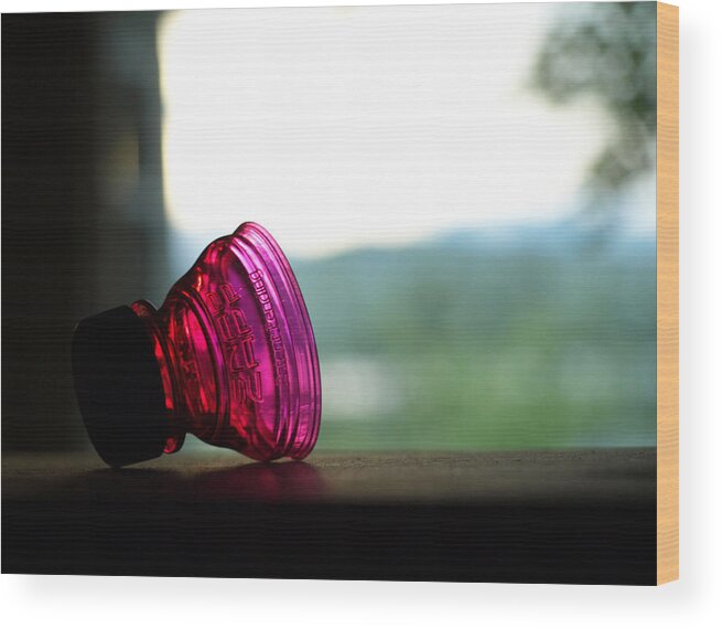 Colorful Wood Print featuring the photograph Snap Capp by Katherine Huck Fernie Howard