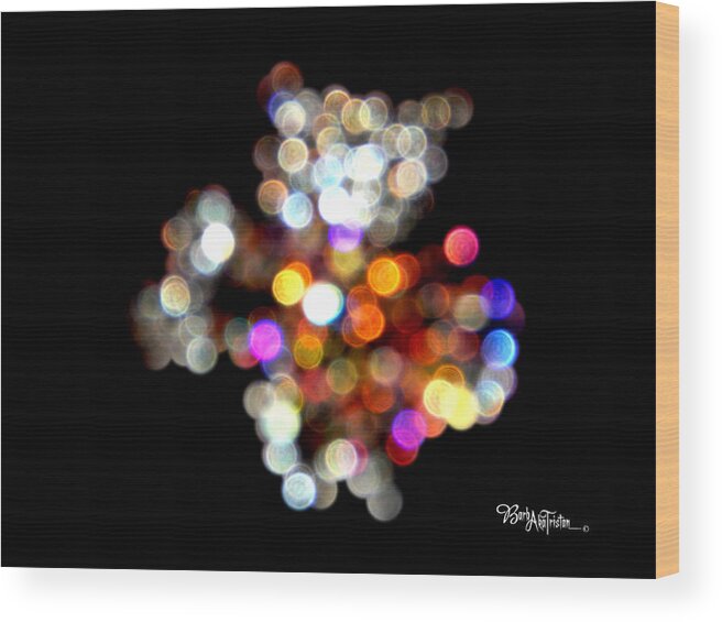 Art Wood Print featuring the photograph Sparkles #8885_3 by Barbara Tristan