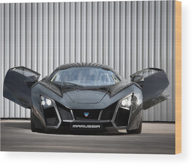 Sports Car Wood Print featuring the photograph Sports Car by Jackie Russo