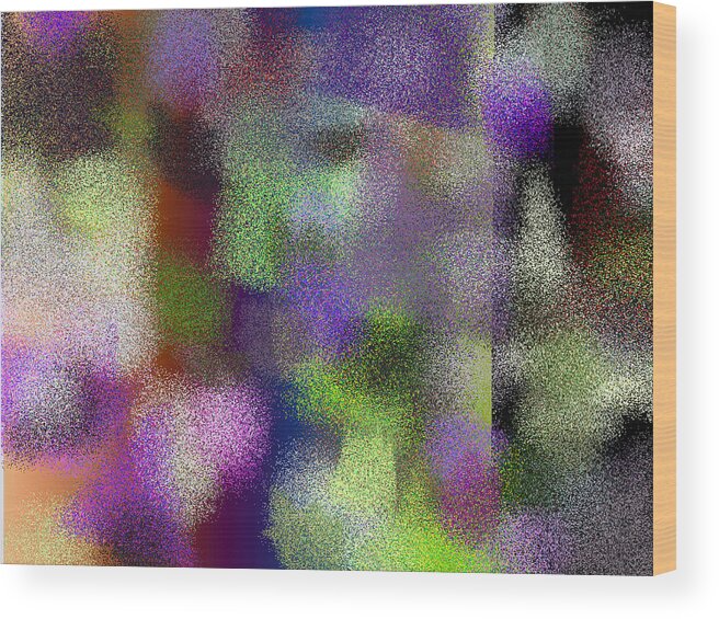 Abstract Wood Print featuring the digital art T.1.1193.75.4x3.5120x3840 by Gareth Lewis