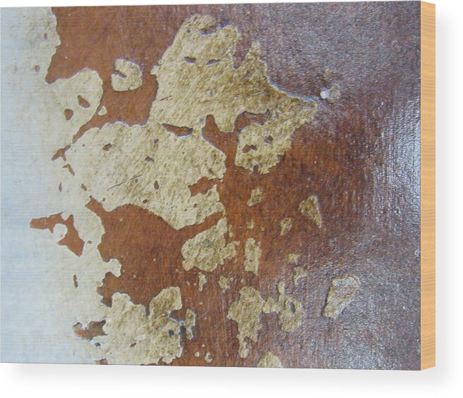 Rust Wood Print featuring the digital art Texture #24 by Scott S Baker