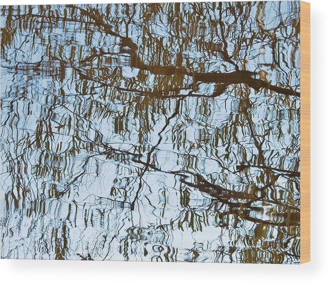 River Wood Print featuring the photograph The River Artistically by Jan Gelders