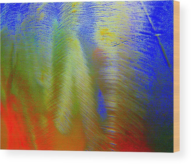 Metal Wood Print featuring the photograph Tie Dye by Kirk Long