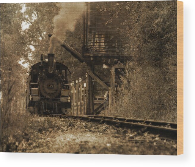 Hovind Wood Print featuring the photograph Water Stop by Scott Hovind