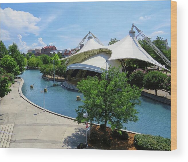 Worlds Fair Park Wood Print featuring the photograph Worlds Fair Park by Connor Beekman