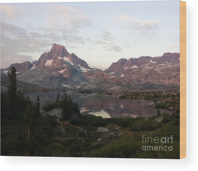  Wood Print featuring the photograph Back Country Sunrise by Terri Brewster