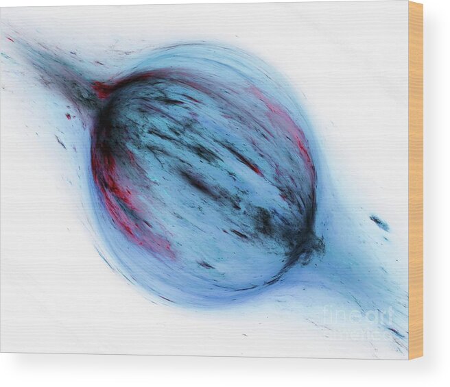 Energy Wood Print featuring the photograph Dark Matter And Energy by Sakkmesterke/science Photo Library