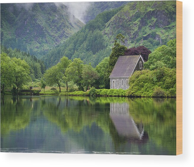 #faatoppicks Wood Print featuring the photograph Gougane Barra Forest Park And Lake by Bradley L. Cox