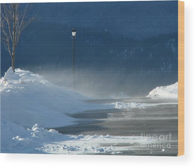 Art For The Wall...patzer Photography Wood Print featuring the photograph March Blows In by Greg Patzer