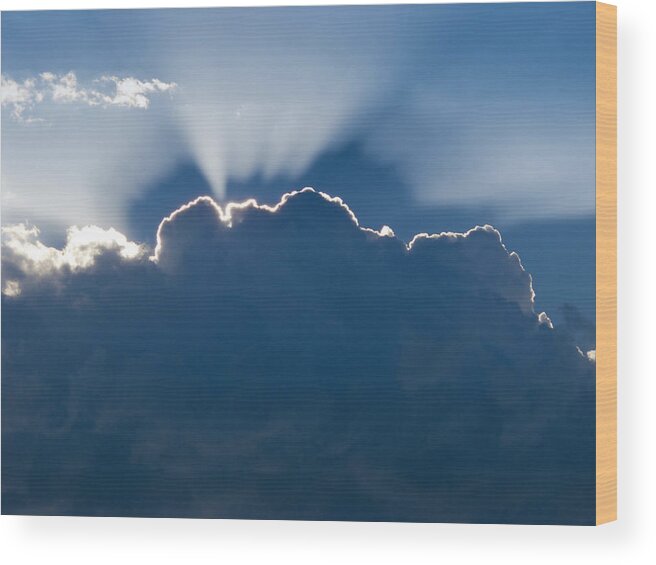 Sunrise Wood Print featuring the photograph Morning Sunrise Photo Depicts Actual by Ricardoreitmeyer