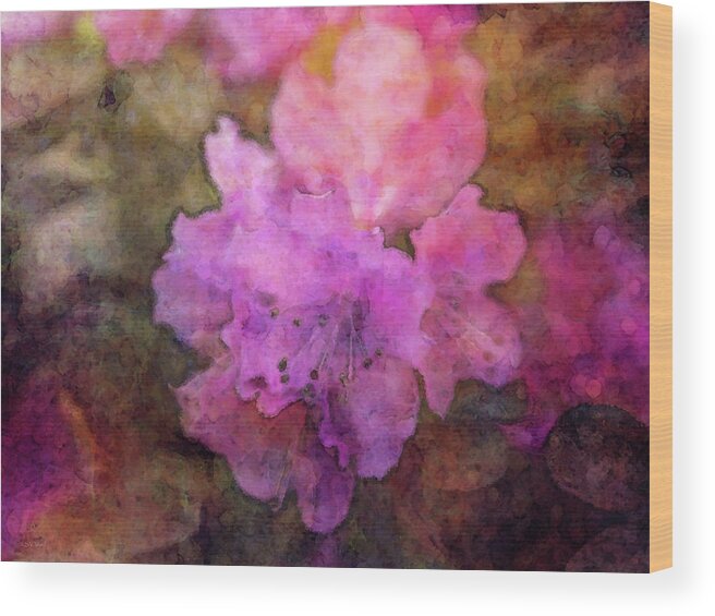 Impressionist Wood Print featuring the photograph Saturation 9041 IDP_2 by Steven Ward