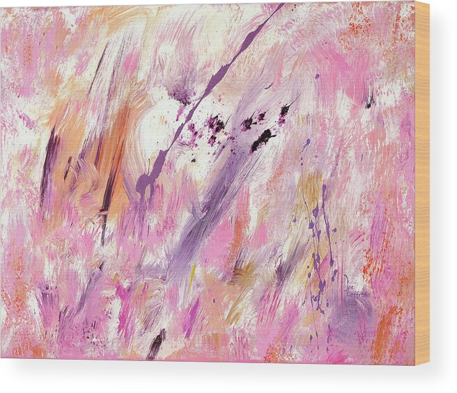 Spring Wood Print featuring the painting Spring Explosion by Joe Loffredo