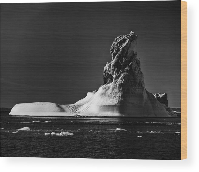 Atmosphere Wood Print featuring the photograph Whipped Peak by Robert Bolton
