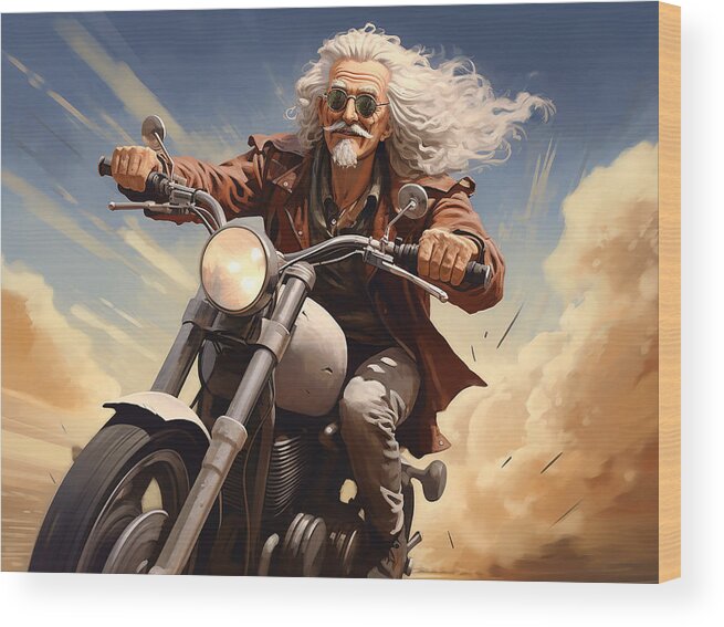 Billy Connolly Wood Print featuring the mixed media Billy Connolly Art #13 by Tim Hill