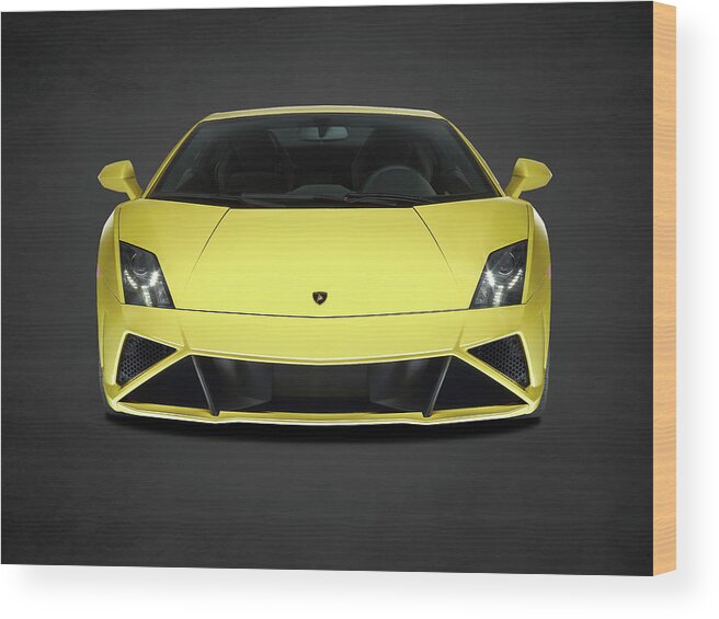 Lamborghini Gallardo Wood Print featuring the photograph The Gallardo #2 by Mark Rogan