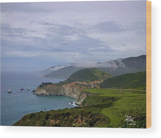  Wood Print featuring the photograph California Coast by Meta Gatschenberger