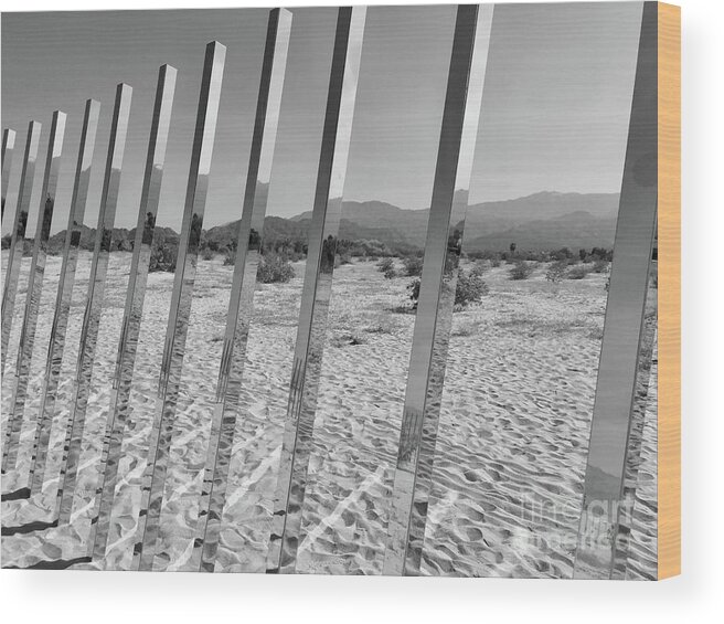 Desertx Wood Print featuring the photograph DESERTX Series 1-4 by J Doyne Miller