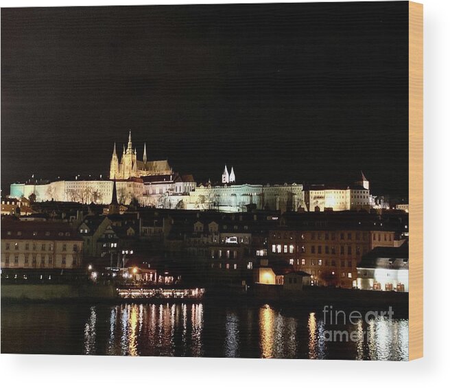  Wood Print featuring the photograph Eastern European Castle by Dennis Richardson