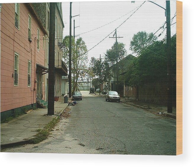 New Orleans Wood Print featuring the photograph Hurricane Katrina Series - 17 by Christopher Lotito