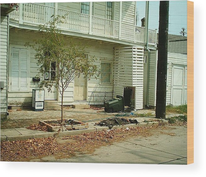 New Orleans Wood Print featuring the photograph Hurricane Katrina Series - 32 by Christopher Lotito