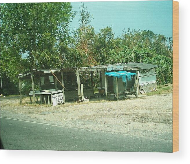 New Orleans Wood Print featuring the photograph Hurricane Katrina Series - 36 by Christopher Lotito