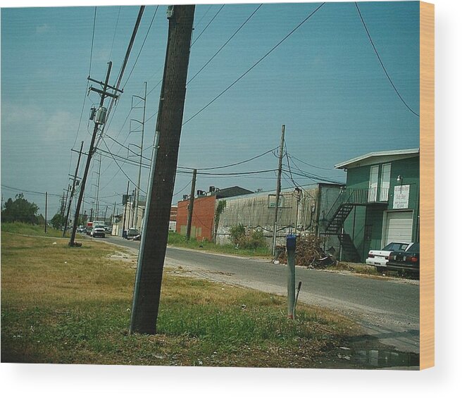 New Orleans Wood Print featuring the photograph Hurricane Katrina Series - 55 by Christopher Lotito