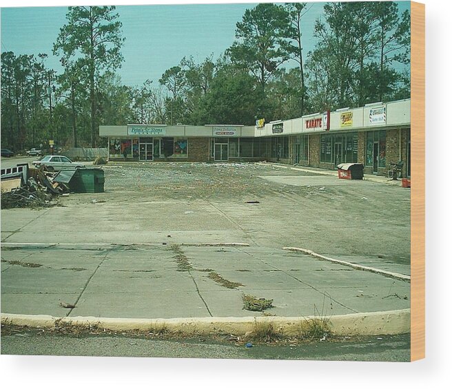New Orleans Wood Print featuring the photograph Hurricane Katrina Series - 68 by Christopher Lotito