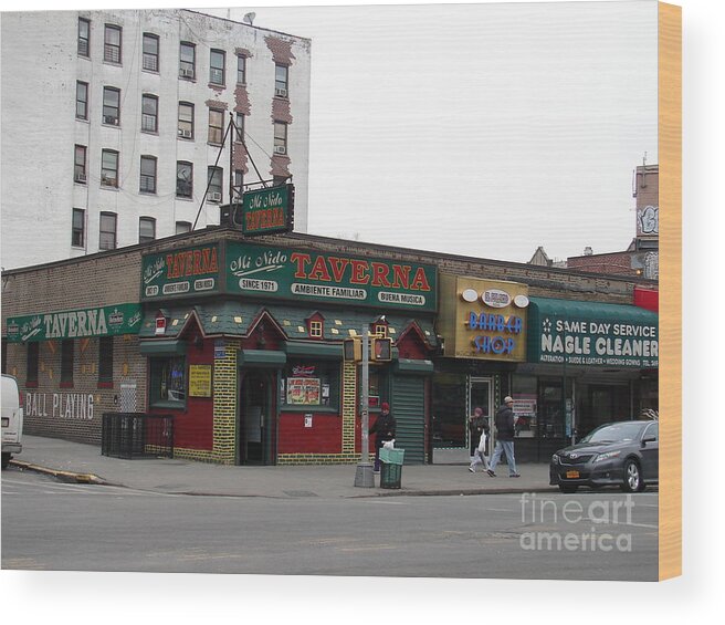 Inwood Wood Print featuring the photograph Mi Nido by Cole Thompson