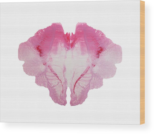 Statement Wood Print featuring the painting Rose Quartz by Stephenie Zagorski