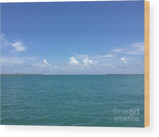  Wood Print featuring the photograph South Padre by Kari Myres