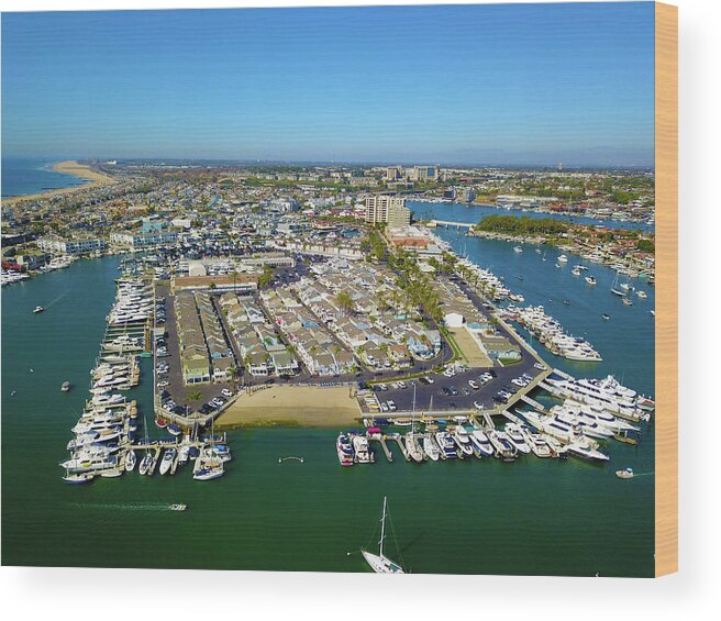 Boats Wood Print featuring the photograph The Harbor in the Sunshine by Marcus Jones