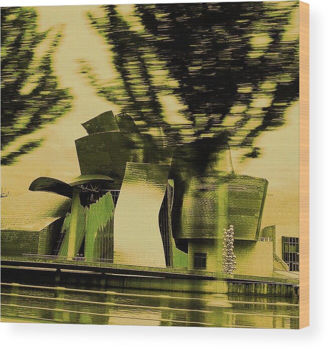 Guggenheim Wood Print featuring the photograph Teapot by HweeYen Ong